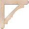 Ekena Millwork Balboa Craftsman Smooth Bracket w/ Offset Brace, Douglas Fir, 7 1/2"W x 38"D x 38"H BKT0806X38X38BOA04SDF - alternate 4